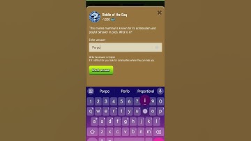 Zoo riddle of the day #18/01/25