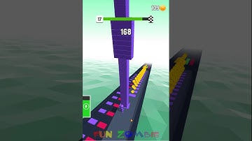 FunZombie | Stack Colors Level 17 Gameplay Walkthrough (Android & iOS)