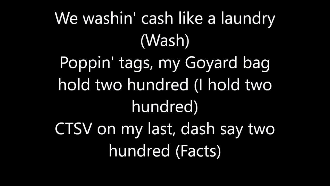 Marlo feat. Gunna My Hood (Lyrics) YouTube