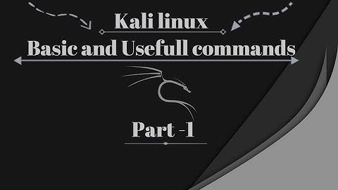 Learn Kali Linux Basics commands | Part 1 | Kali Linux 2021.1 | Cyber Life| 2021