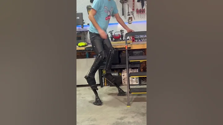 Awesome Digi stilts! #spiritwalker  #wolflegs #digistilts #stilts #spooky