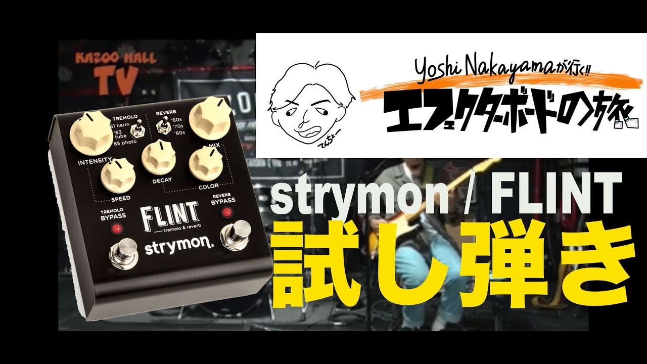 ラーメンさん専用 Strymon FLINT strymon | FLINT（V2） | トレモロ＆リバーブ | 製品情報