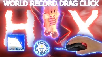 Drag Click World Record - Highest CPS EVER!