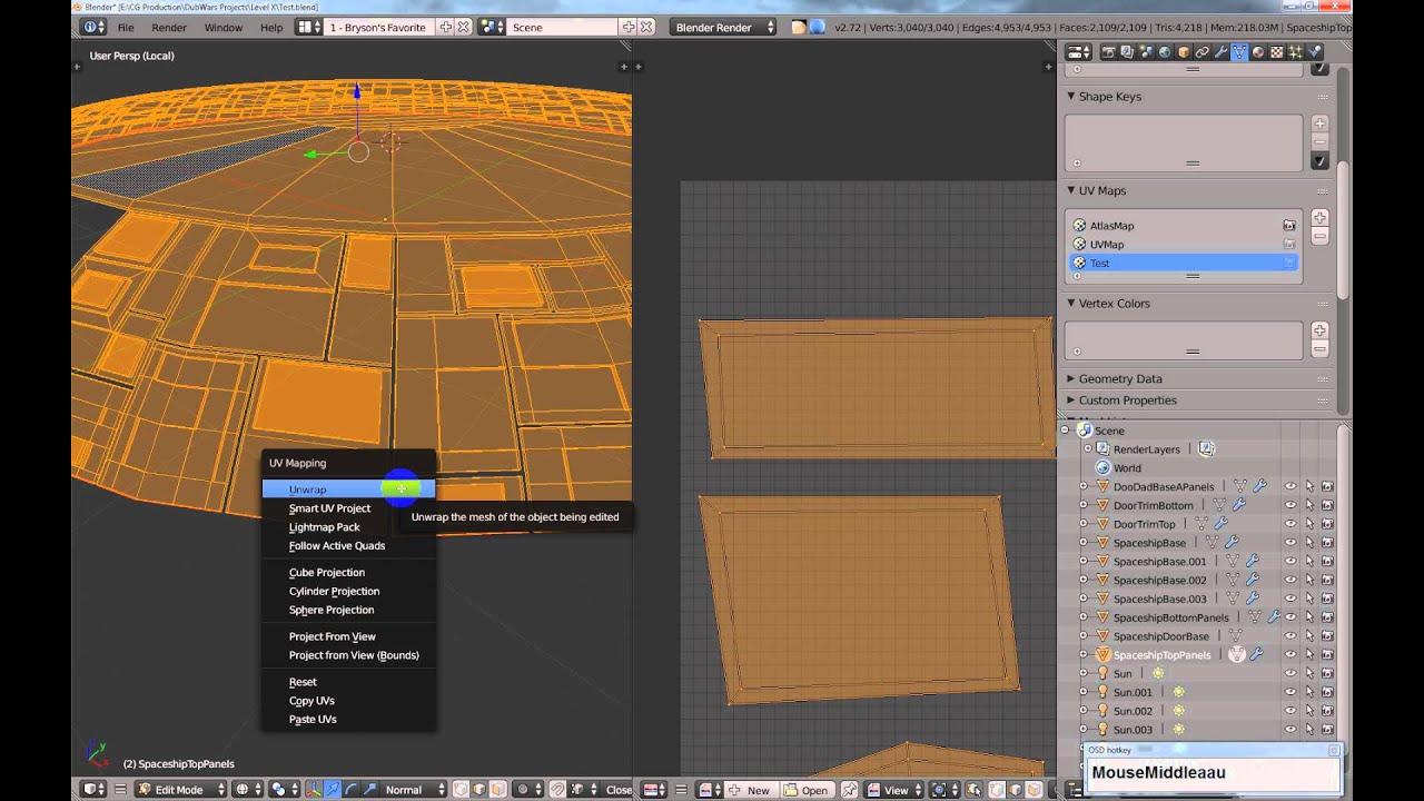 Blender Advanced Selection Loose Geometry and Similar Edge Length YouTube