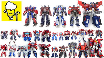 Different Transformers Optimus Prime collection Movie Robots in Disguise ランスフォーマー 變形金剛