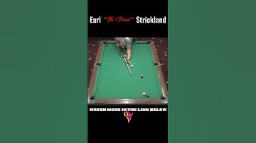 Earl Strickland’s Explosive 10 Ball Break & Run! #billiards #8ballpool #shorts #snooker