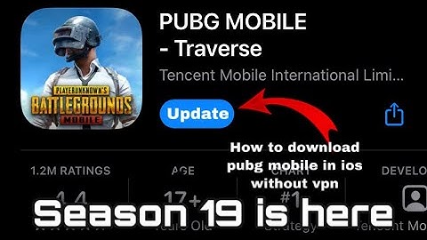 HOW TO UPDATE PUBG MOBILE 1.4 IN IOS || PLAY WITHOUT VPN IN IOS (PUBG MOBILE SEASON 19)