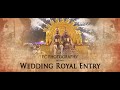 Maharashtrian royal wedding entry  slesha weds sumit  jadhav ghule  pune