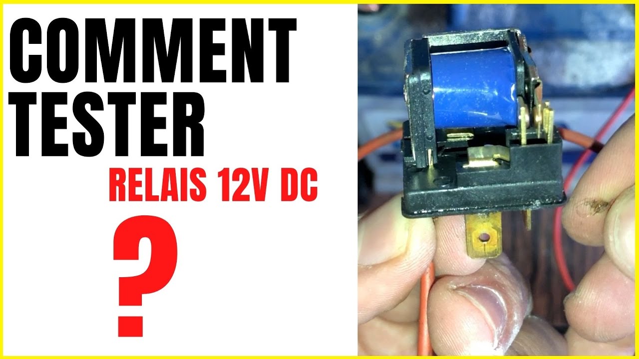 Testeur de relais de voiture portable 12V Outils de diagnostic d'affichage  à LED à 4