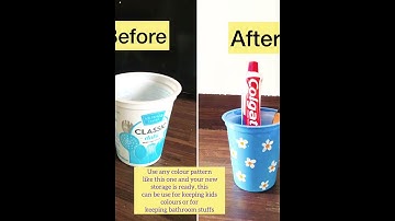 Reuse recycle reduce, reusing leftover plastic, glass, acrylic painting ideas, home decore, planter