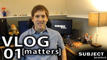 Vlog Matters 01: Introductions [Game Dev Vlog]