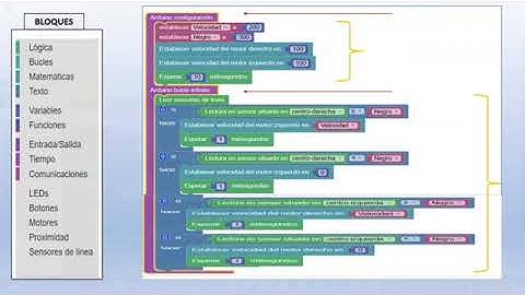 Mini-tutorial robot sigue-líneas (Robot Arduino Visual en Labsland) #robot #arduino #robótica.