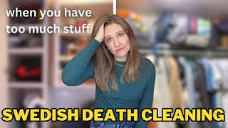 I Tried Swedish Death Cleaning...the #1 way to declutter?