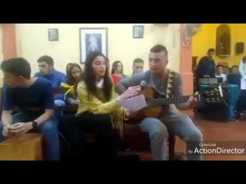 Nicolás Pajon y Julieta Hernández interpretando : LA GLORIA DE DIOS .
