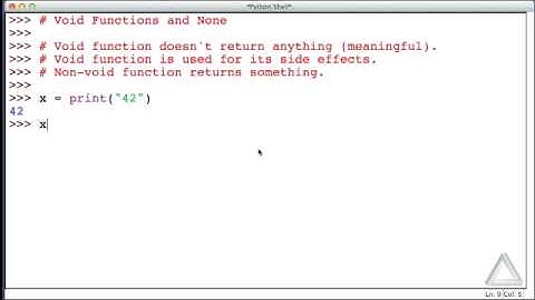 Unit 5 Video 2: Void Functions