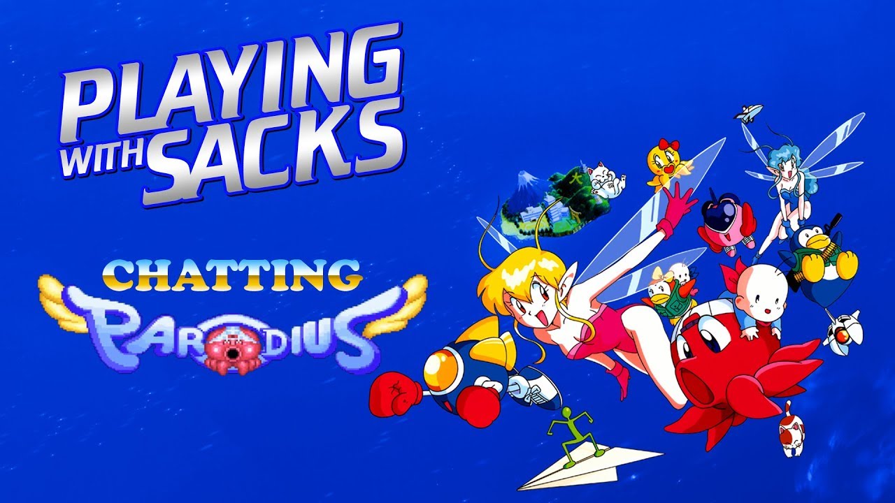Chatting Parodius - Saturn - Playing with Sacks