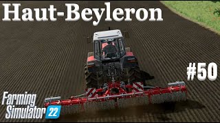 It's Rolling and Field Prep #50 | Haut-Beyleron Farming Simulator 22 | FS22