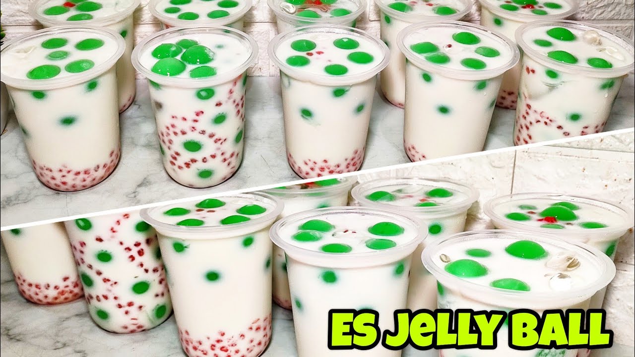 MINUMAN YANG LAGI VIRAL ES JELLY BALL LARIS MANIS ‼️ IDE JUALAN TAKJIL ...