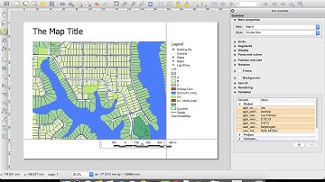 QGIS - Print Composer