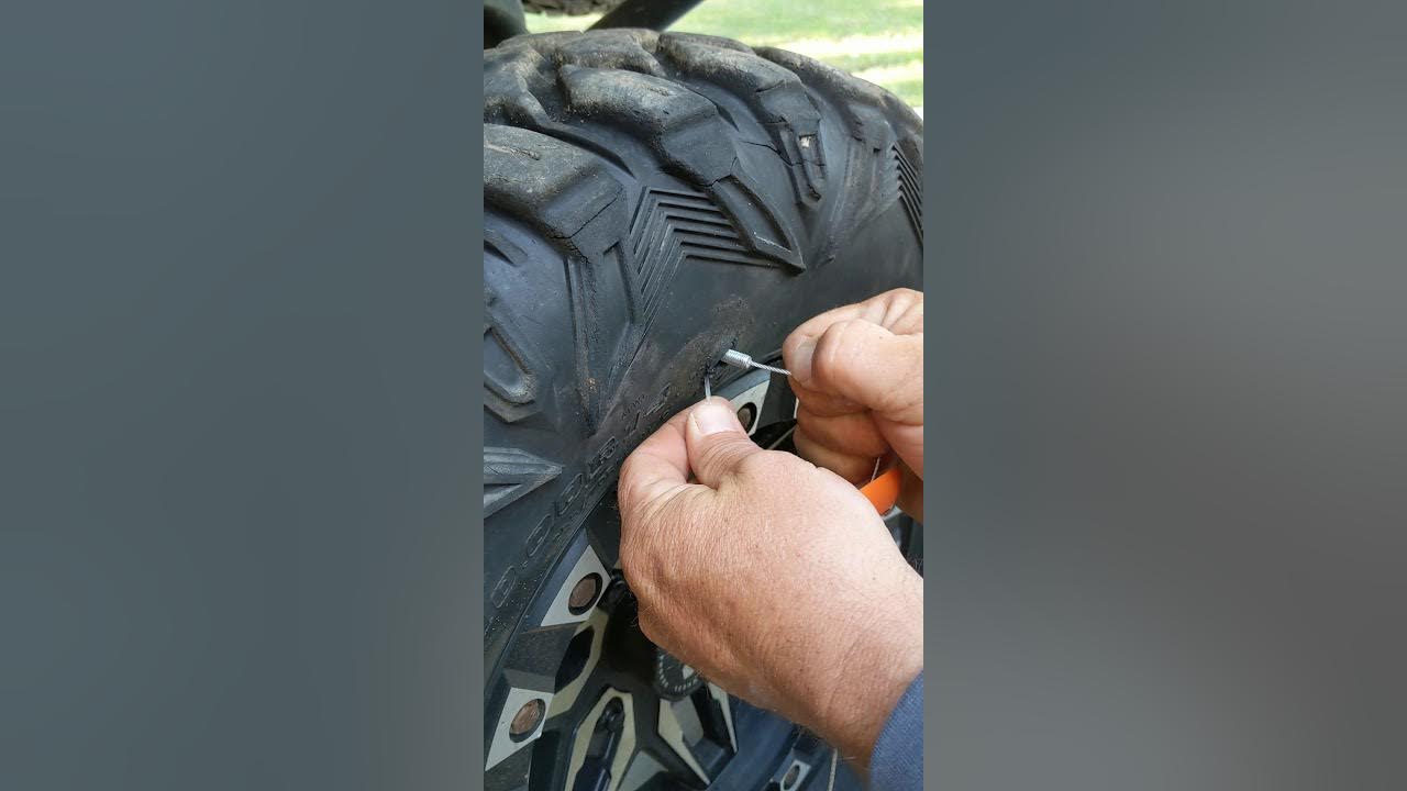 SLUG SIDEWALL PUNCTURE REPAIR KIT YouTube