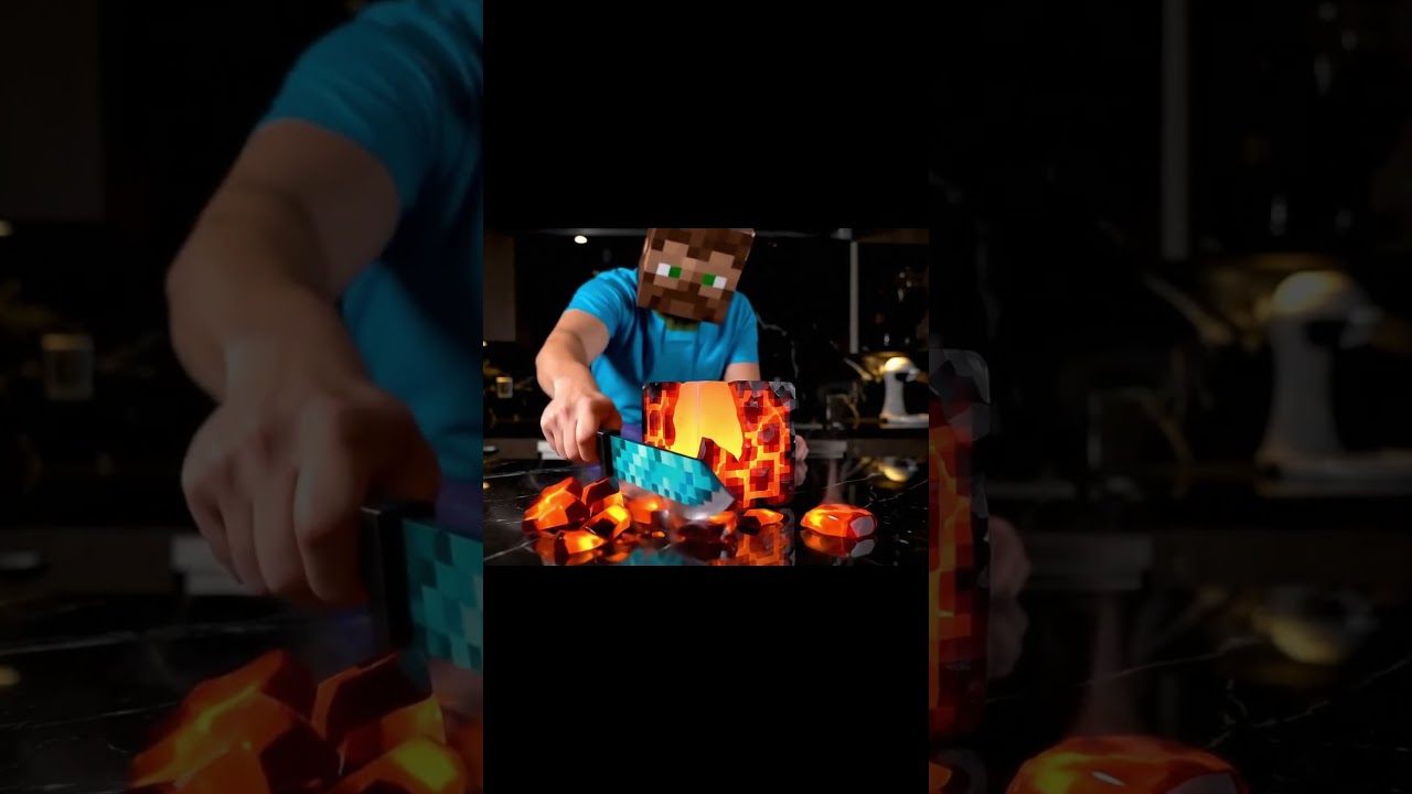 PART 14 |🎮😳Hyper-Realistic Sand Block ASMR Minecraft IRL🔪✨