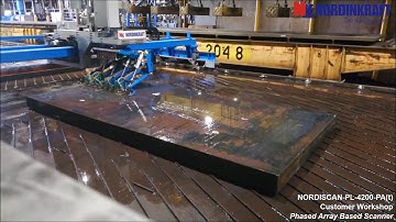 NORDISCAN_PL-4200. For automatic ultrasonic testing of thick plates