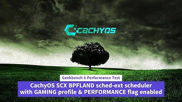 Perf Test of CachyOS SCX BPFLAND sched-ext scheduler w/ GAMING profile & PERFORMANCE flag enabled