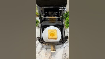 Air Fryer Cheesy Egg Toast 🍞 | Easy Breakfast Recipe in 10 Minutes
