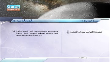 51 | Adz Dzaariyaat | Shabir Abdul Hakam | سورة الذاريات | صابر عبد الحكم