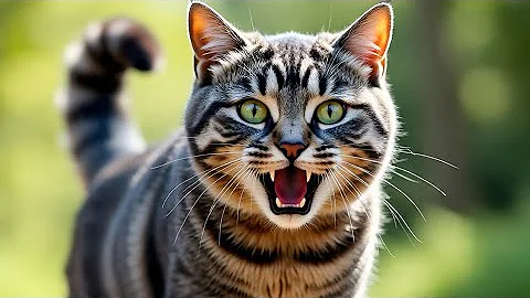 Video 10464861: british shorthair cat, british shorthair sound, cats meowing loudly, male cat sound