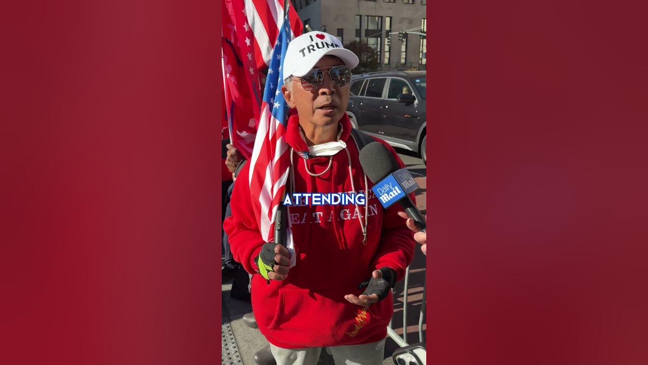 This fan flew across the WORLD to support Trump