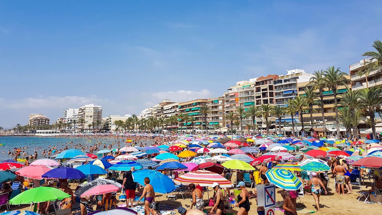 Image De Plage: Photo Torrevieja Plage Espagne