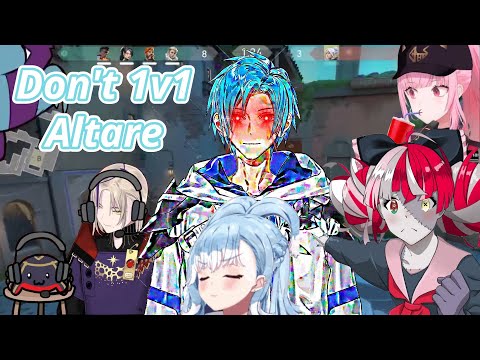 Altare 1v1s Magni and Kobo. Betrayal. Rage. Salt. [Holostars EN | Hololive EN / ID]