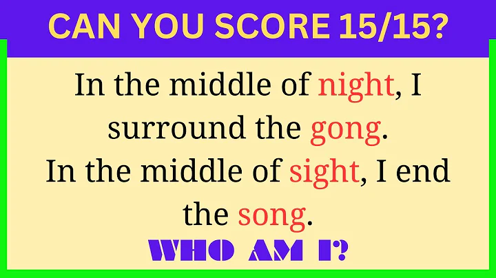 Only a Genius Can Answer These 15 Tricky Riddles? | Riddles Quiz 80 |