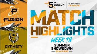 @SeoulInfernal vs @SeoulDynasty | Summer Showdown Qualifiers Highlights | Week 18 Day 2