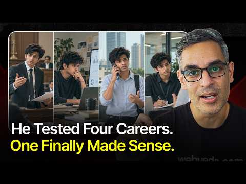 He Tested Four Careers Before Choosing One