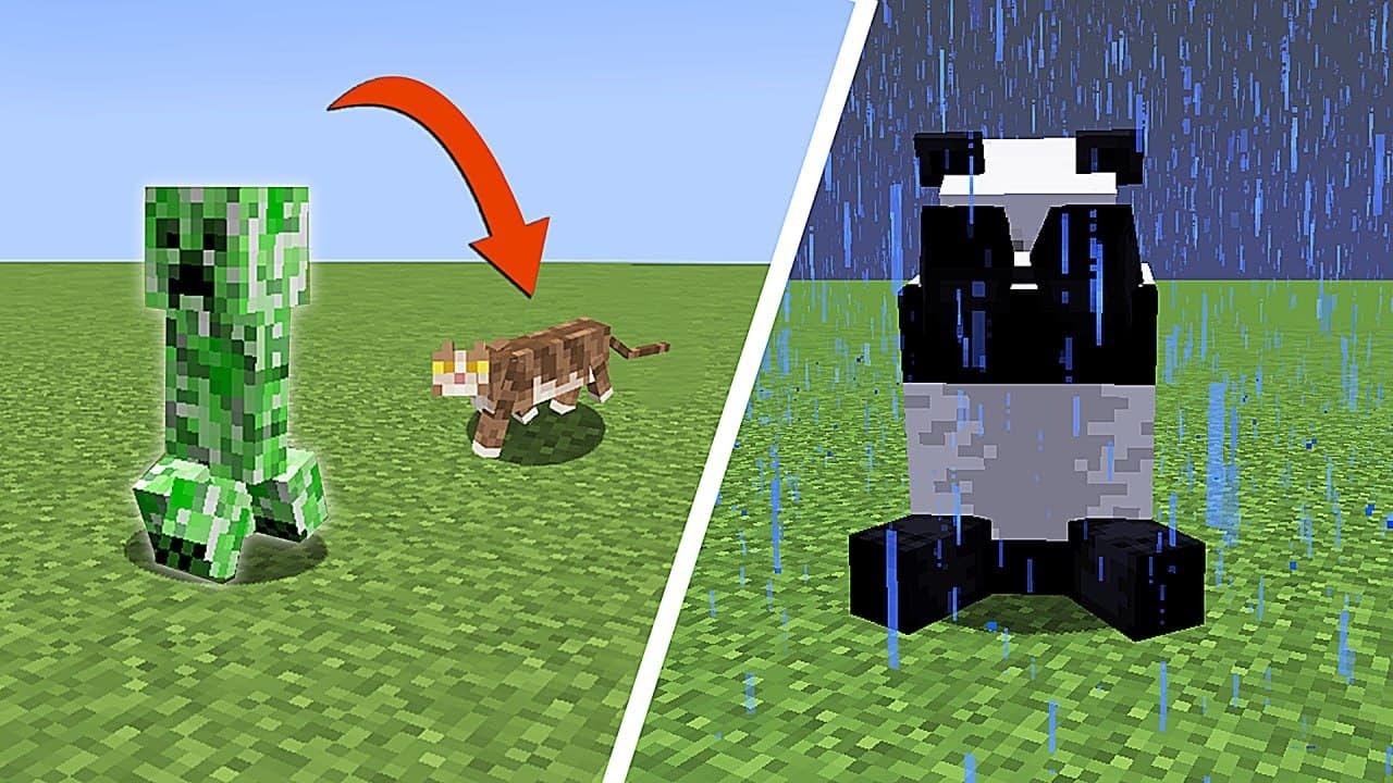 what are mobs afraid of in minecraft? YouTube