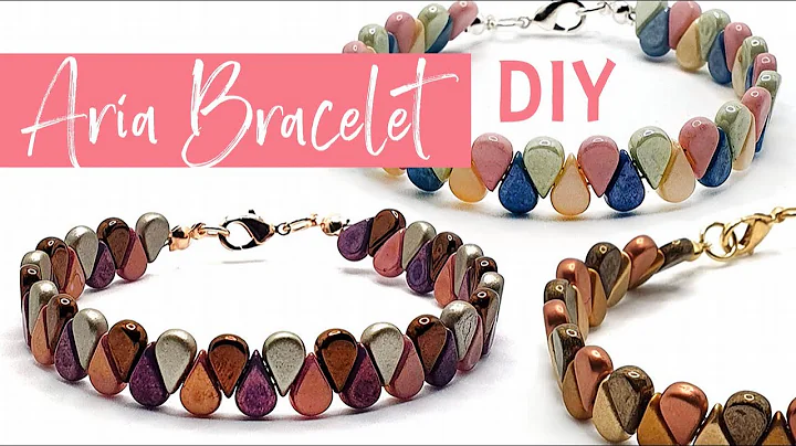 DIY Bracelet Easy Bead Stringing with Amos Par Puc...