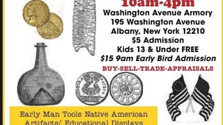 Albany NY relic show 2026  2nd annual empire state metal detector association 