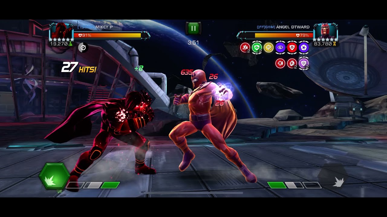 MCoc AW season 28 void solos Magneto war boss in 80 hits!