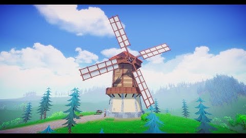 Modular medieval fantasy village