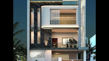 Modern 3D Front Elevation |  3D Visualizations & Architectural Wonders | Luxury Home Design | #Home