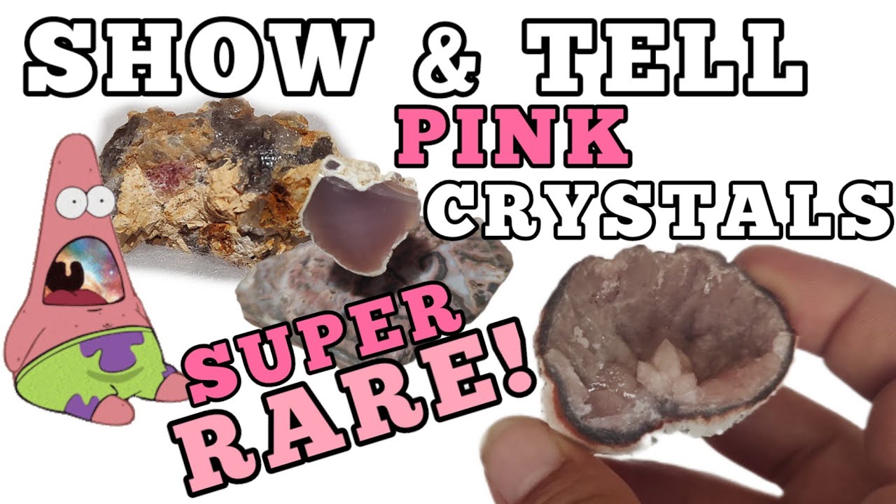 JEALOUS BARBIE?! RARE Pink Crystals! 😍💖💎 #pink #crystals #gems #gemstone  #gemstones #barbie 