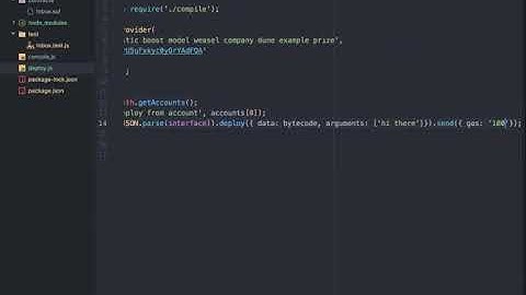 Smart Contract Deployment to Rinkeby (053)