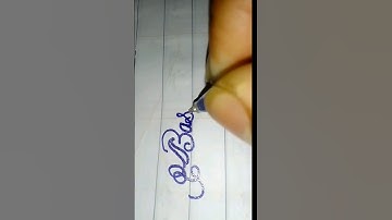Basanti Name Cursive writing #youtubeshorts #viralvideo