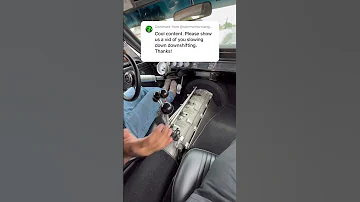 How Do You Downshift A Lenco Car Race Drive 