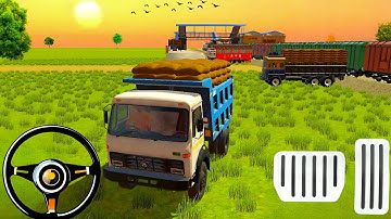 Drive JCB And Unloading stone From Dumper Truck in game 22 #gamingvideos#tractor #tractorgame