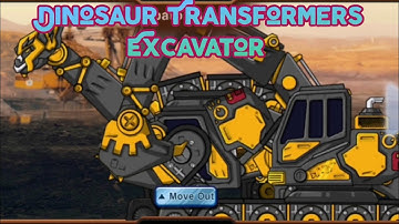 🦕🦖ROBOT BIẾN HÌNH DINO 54 — XE XÚC BIẾN HÌNH KHỦNG LONG APATOSAURUS 🦖🦖