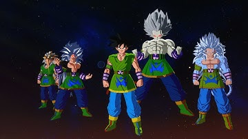 Goku AF ALL FORMS Super Saiyan 1 to 10 in Dragon Ball SPARKING ZERO (Mod)