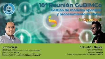 18 Reunión GuBIMCo Gestión de modelos openBIM y procesamiento de datos IfcOpenShell